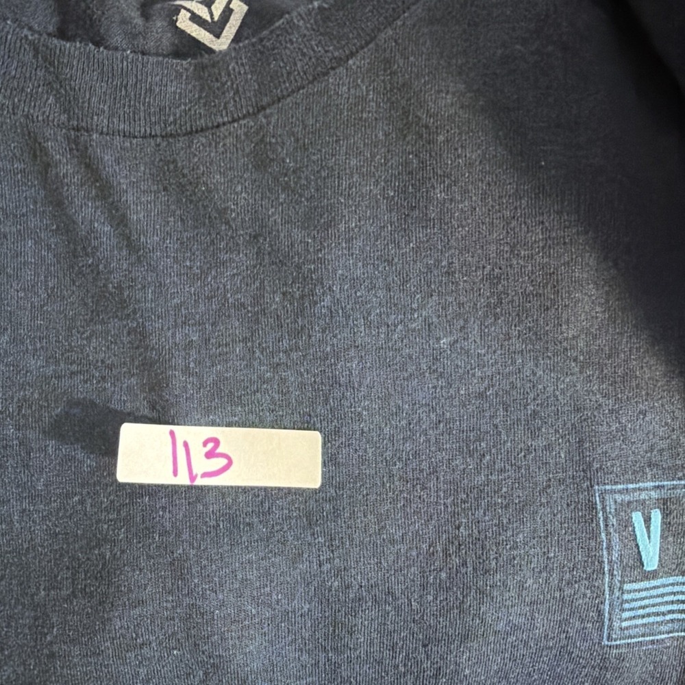 Veece Creative Collective Mens XL T-Shirt Navy Blue Graphic Short Sleeve Cotton - Picture 9 of 9